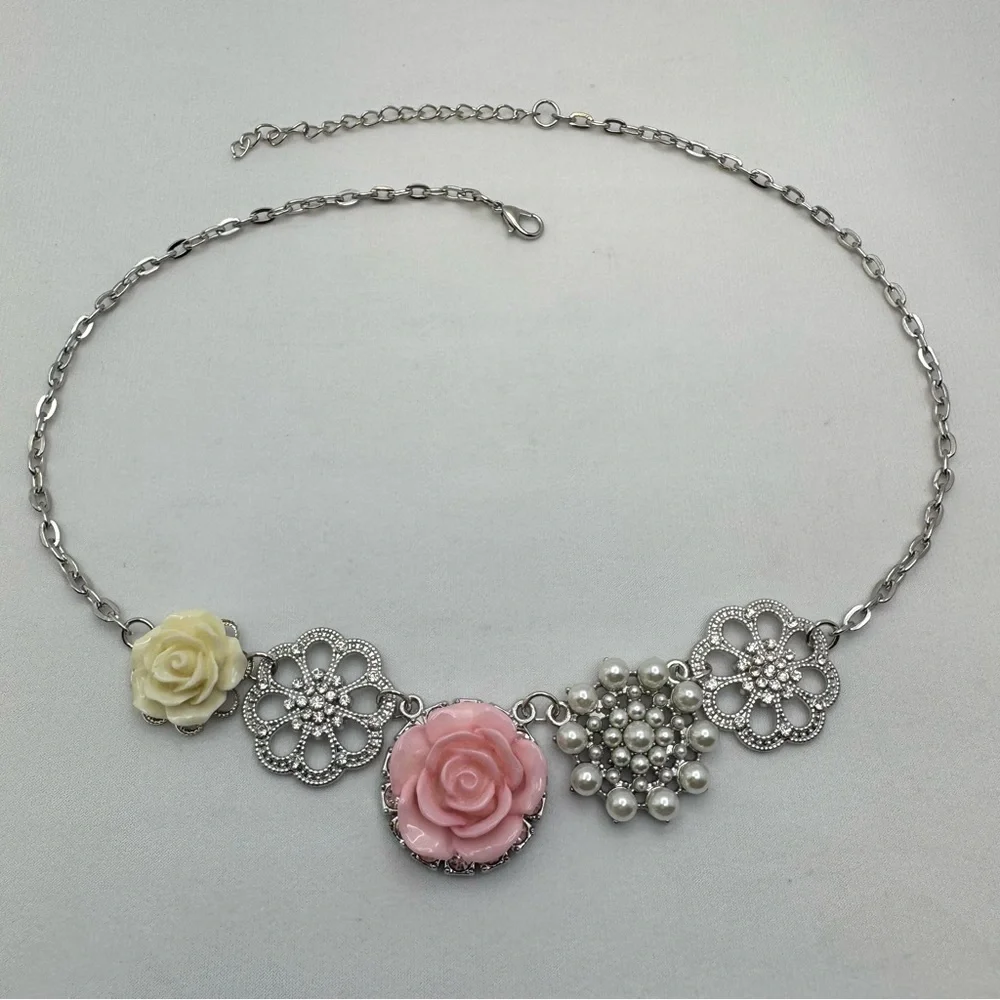 Unsigned charming silver